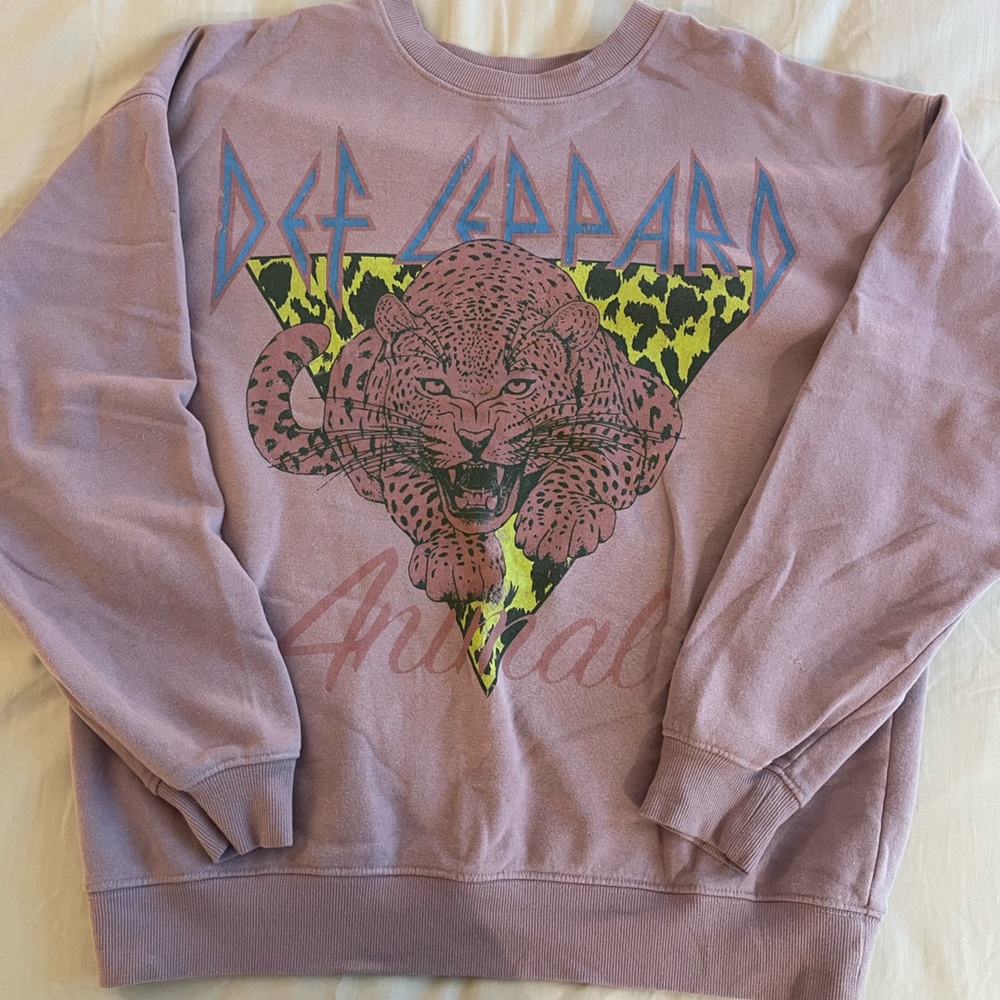 Def Leppard Graphic Crewneck